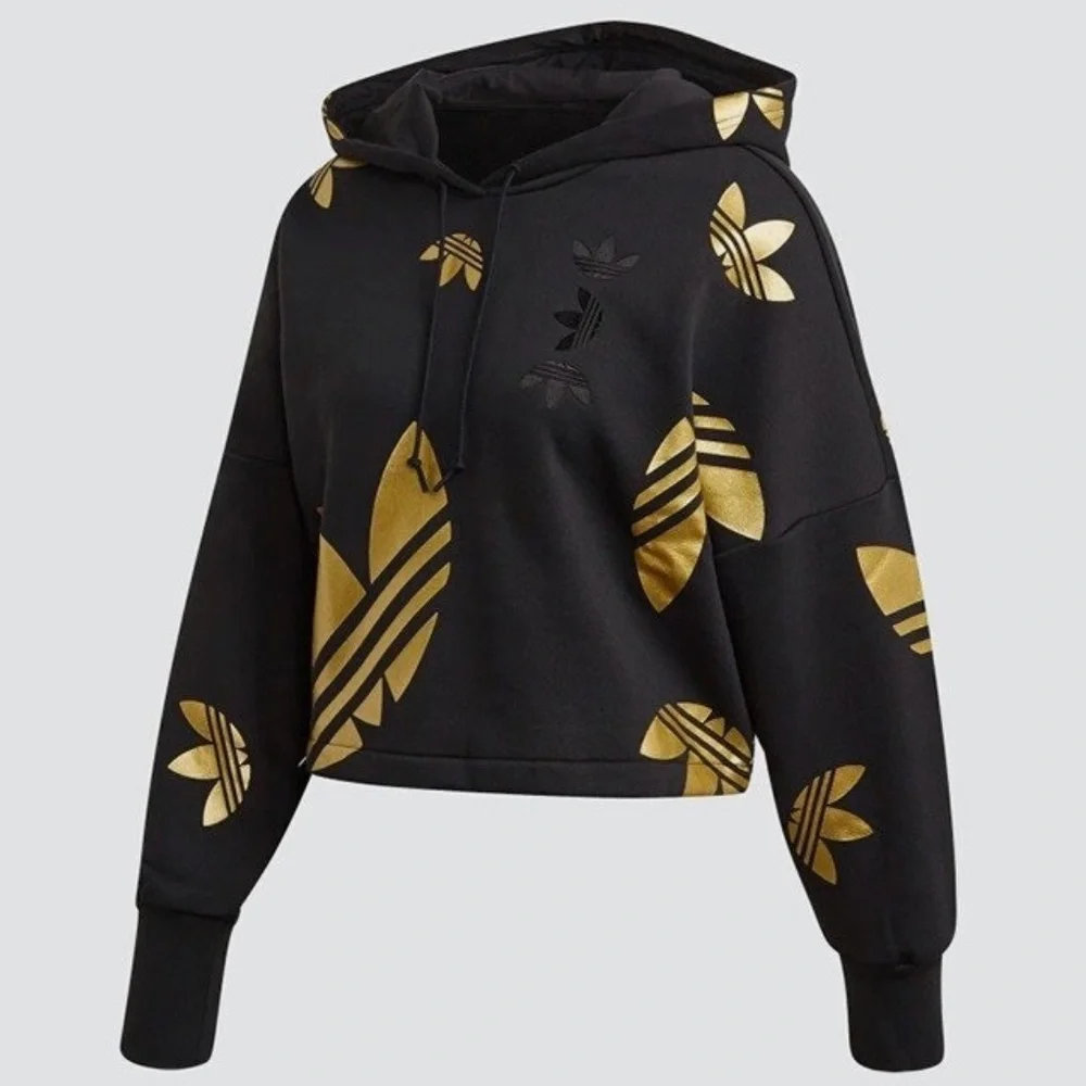 adidas sweatshirt | xs gold logo - Picture 6 of 15